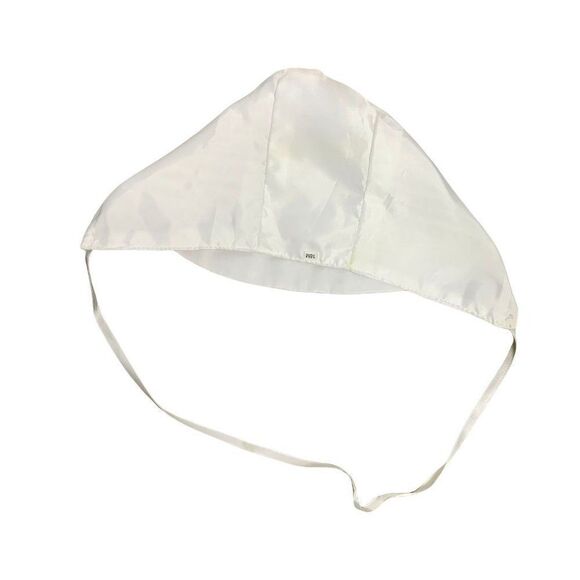 Vintage Infant One Piece Tuxedo Suit 18 months White Christening Buttons Hat - Picture 5 of 7